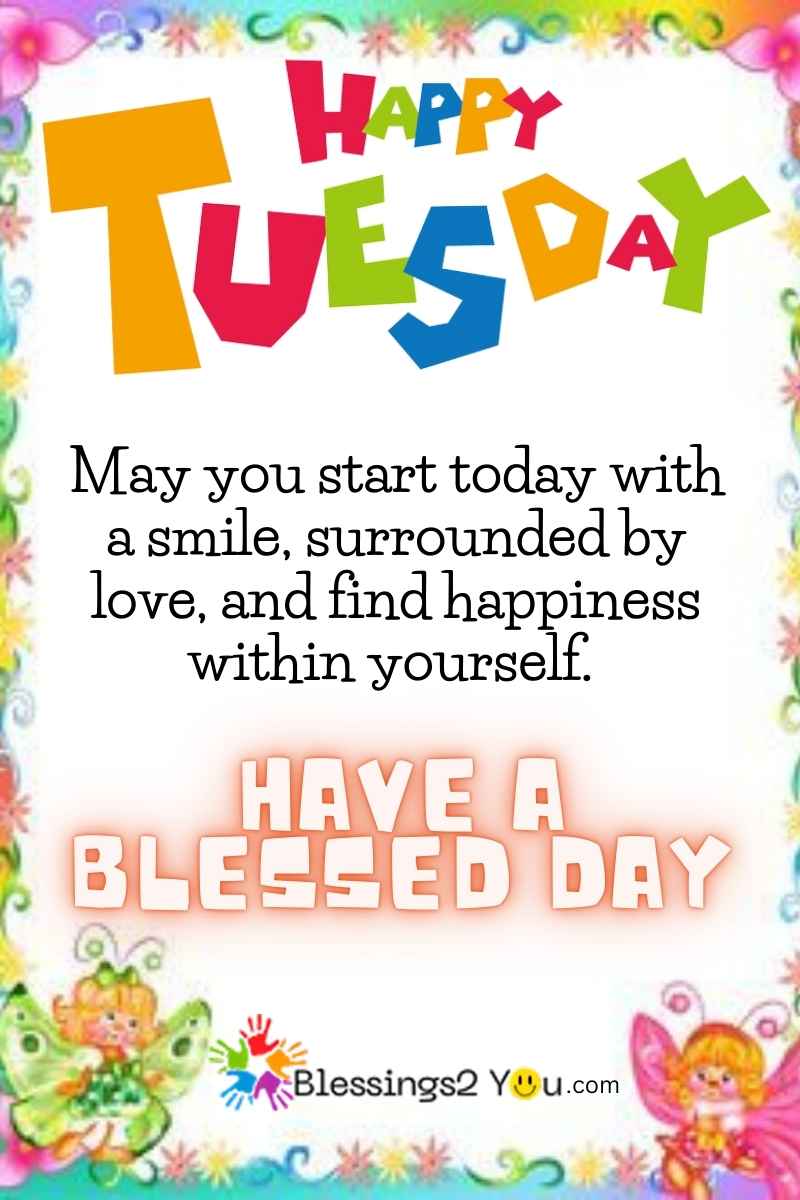 Read more about the article 100+ Beautiful Tuesday Blessings, Images, Quotes and Prayers