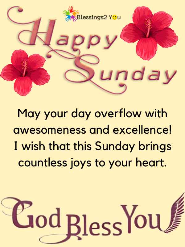 115 Beautiful Sunday Blessings Quotes and Prayers with Images