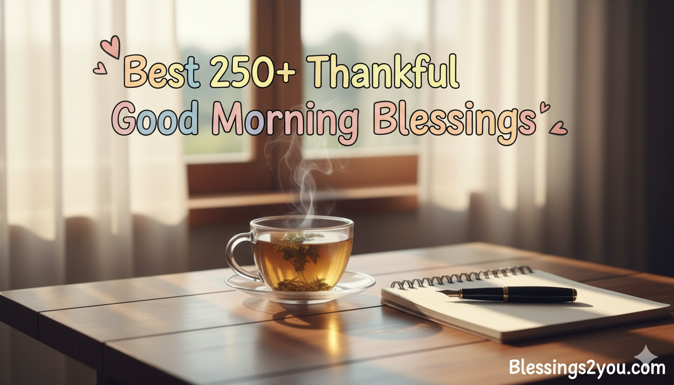 Best 250+ Thankful Good Morning Friday Blessings for a Grateful Day 2026