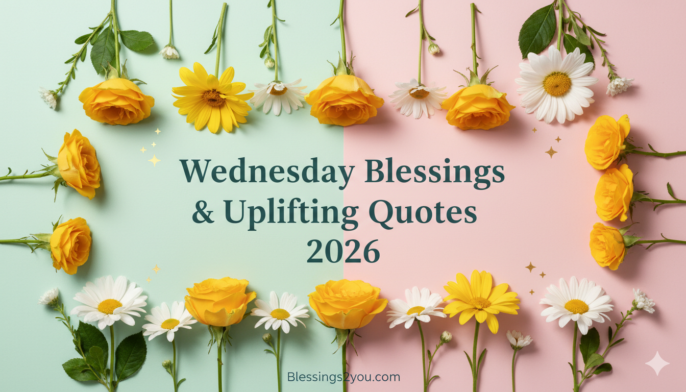 300+ Best Positive Thankful Wednesday Blessings & Uplifting Quotes 2026
