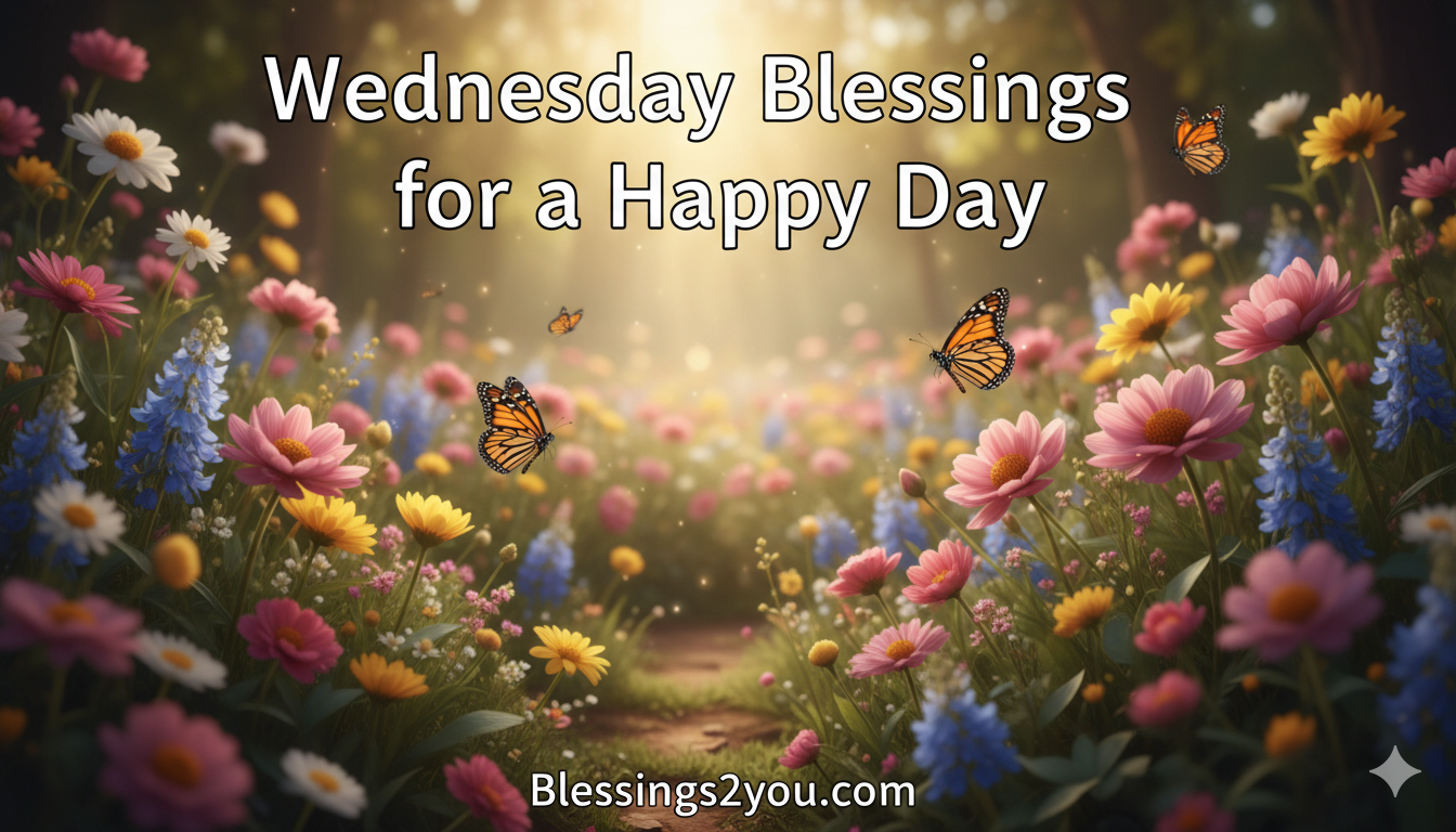 Best 350+ Wednesday Blessings and Prayers for a Happy Day 2026