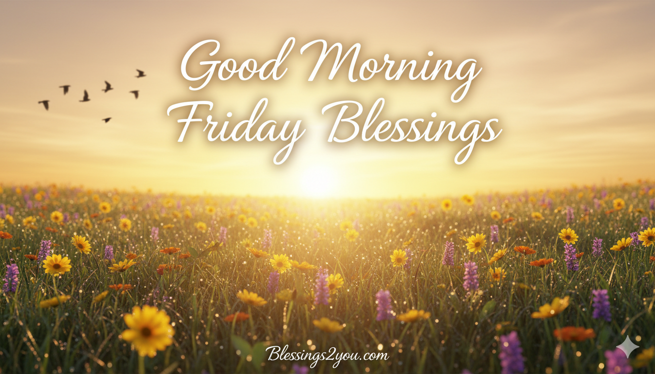 Best 250+ Positive Good Morning Friday Blessings Ideas 2026
