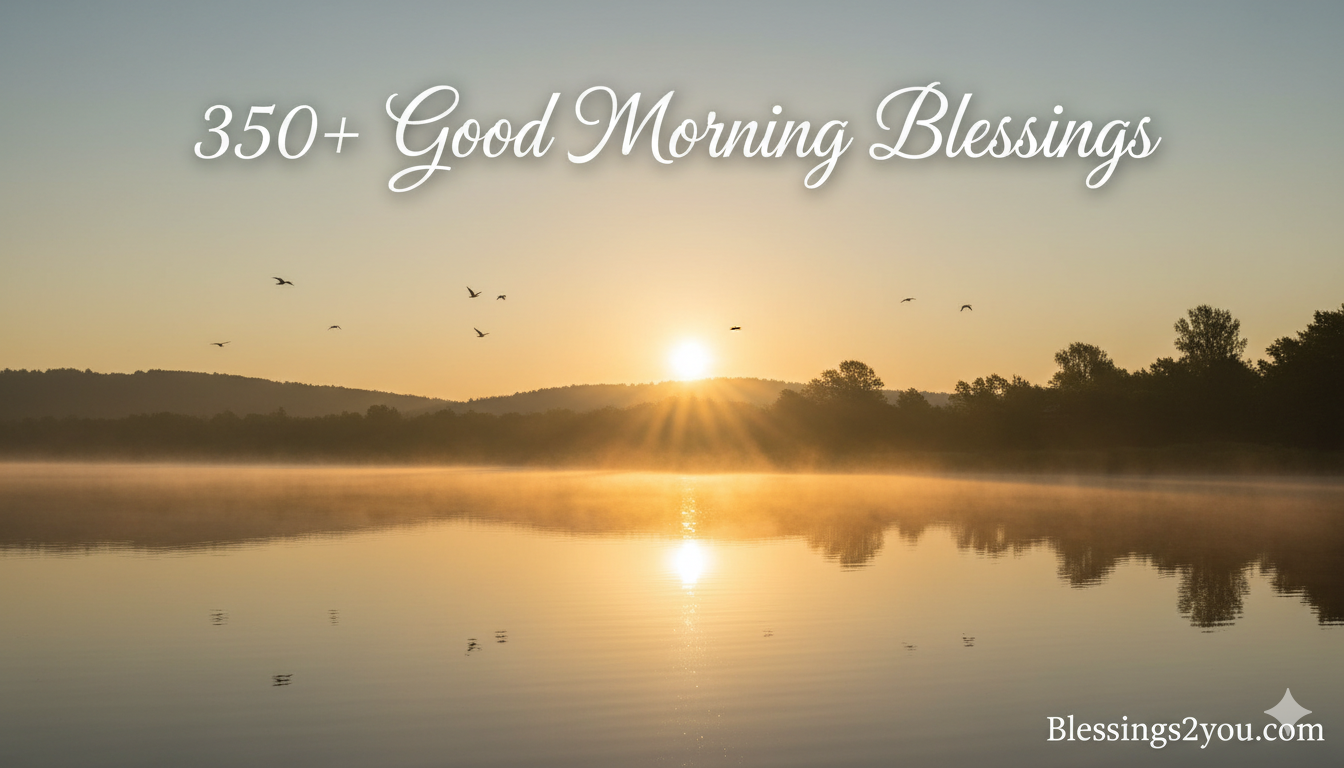 Best 350+ Good Morning Blessings and Prayers for Peace & Joy 2026