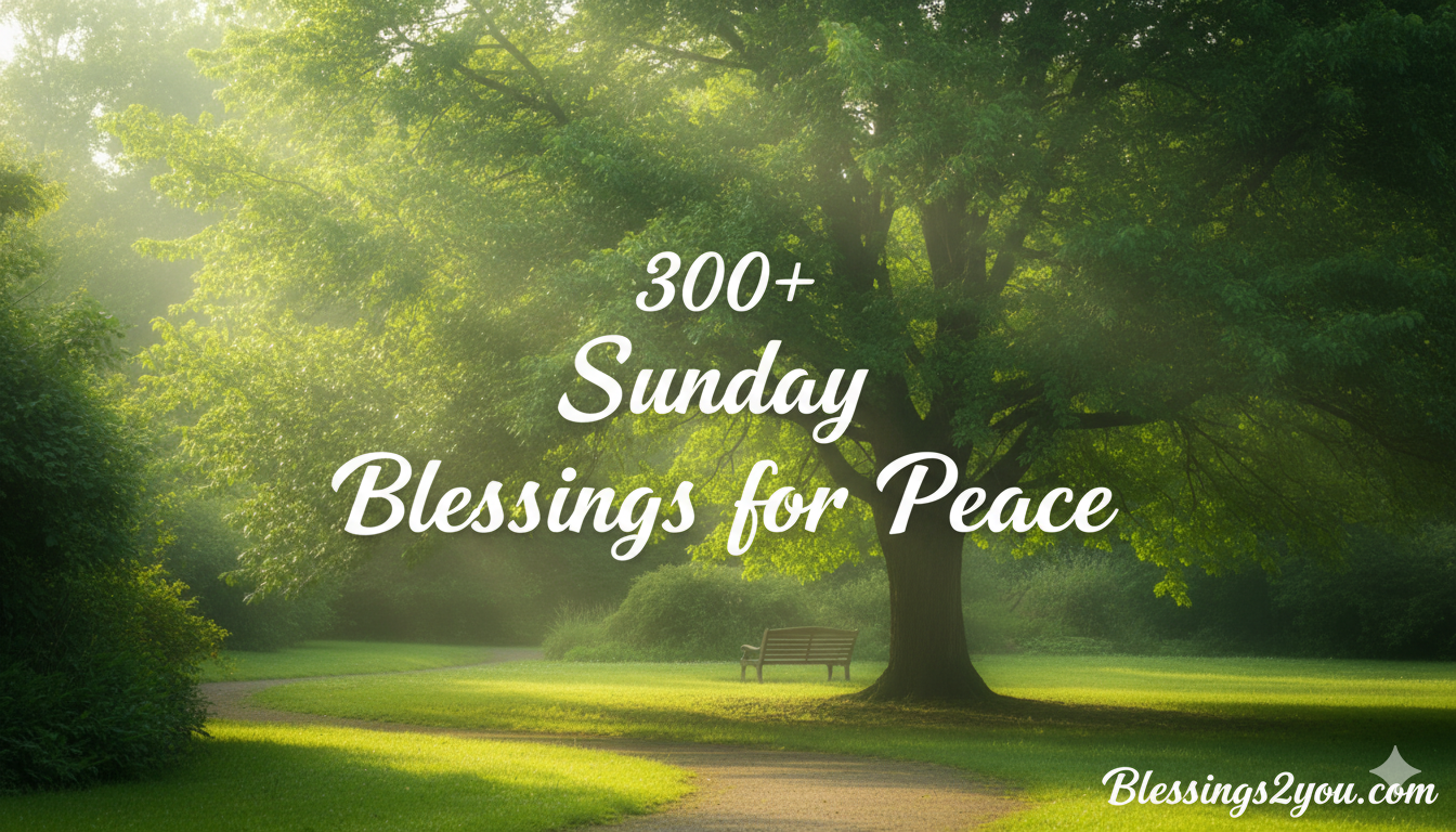 Best 300+ Sunday Prayers and Blessings for Peace & Renewal 2026