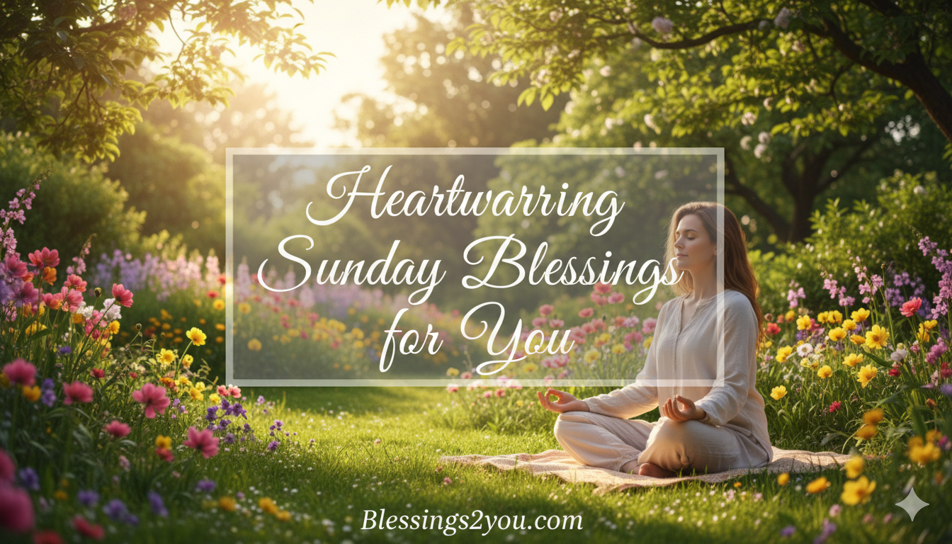 Best 250+ Heartwarming Sunday Afternoon Blessings for You 2026