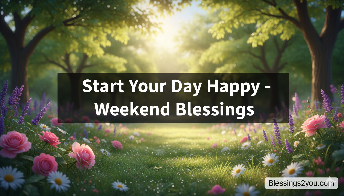 Best 250+ Weekend Blessings Quotes to Start Your Day Happy 2026