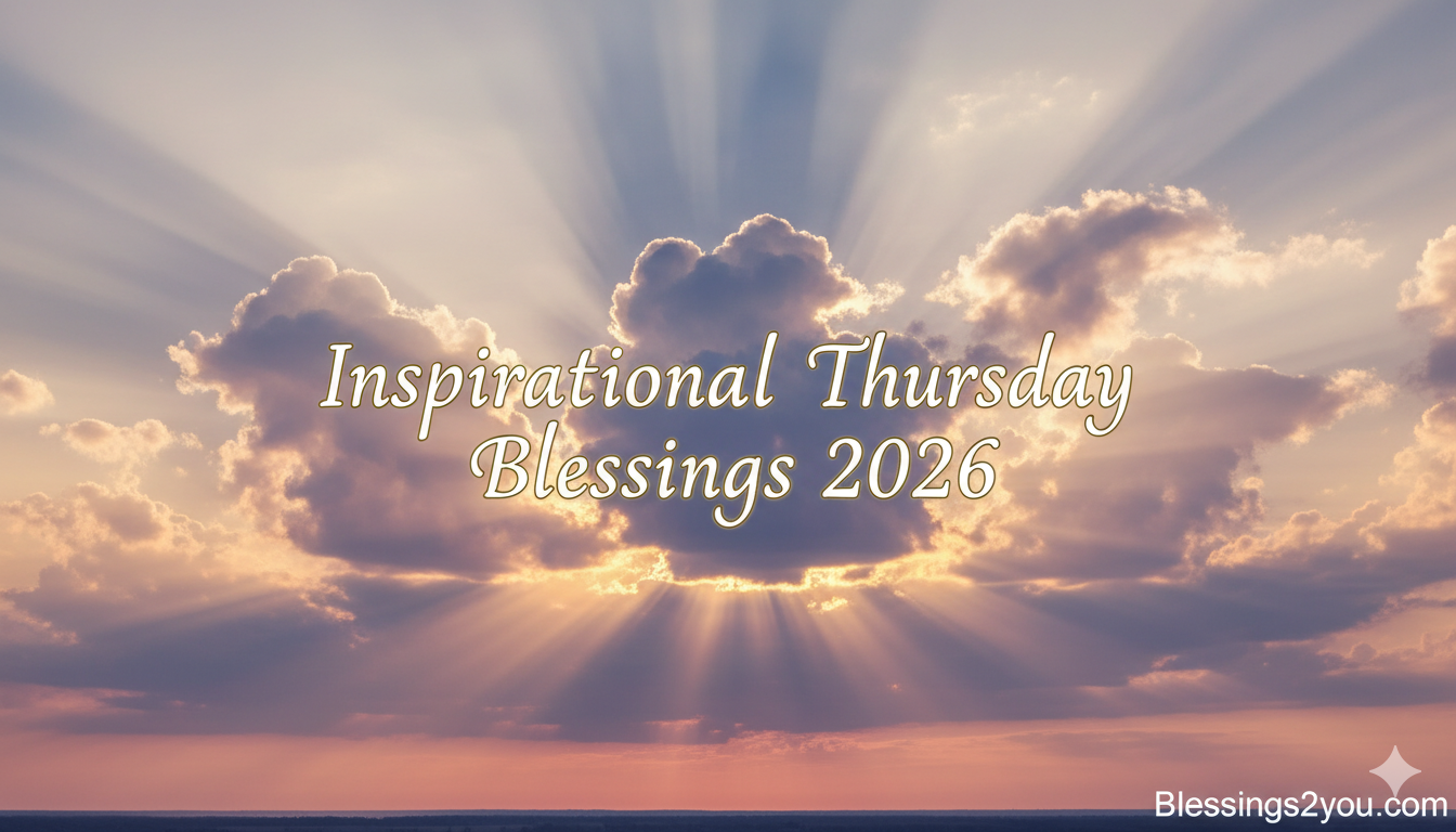 Best 200+ Inspirational Thursday Blessings and Prayers for Peace 2026