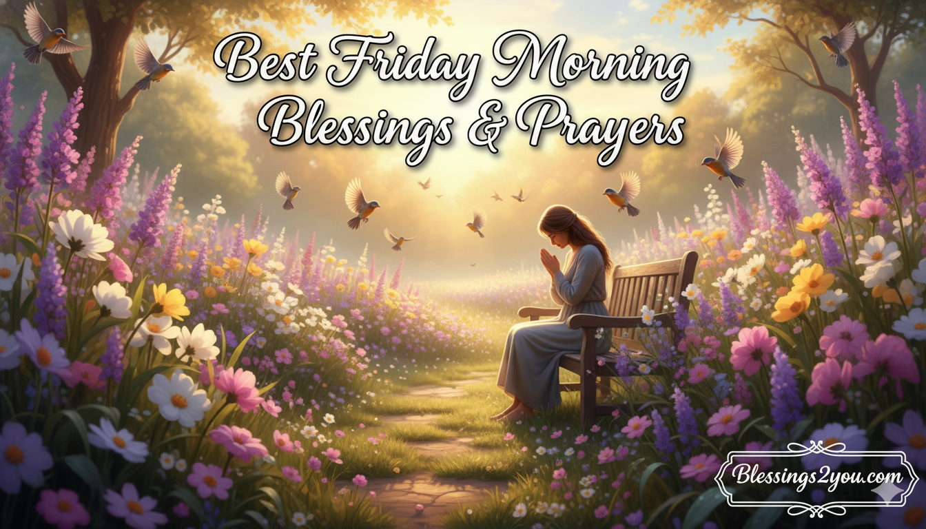 Best 200+ Friday Morning Blessings and Prayers — Peace & Hope 2026