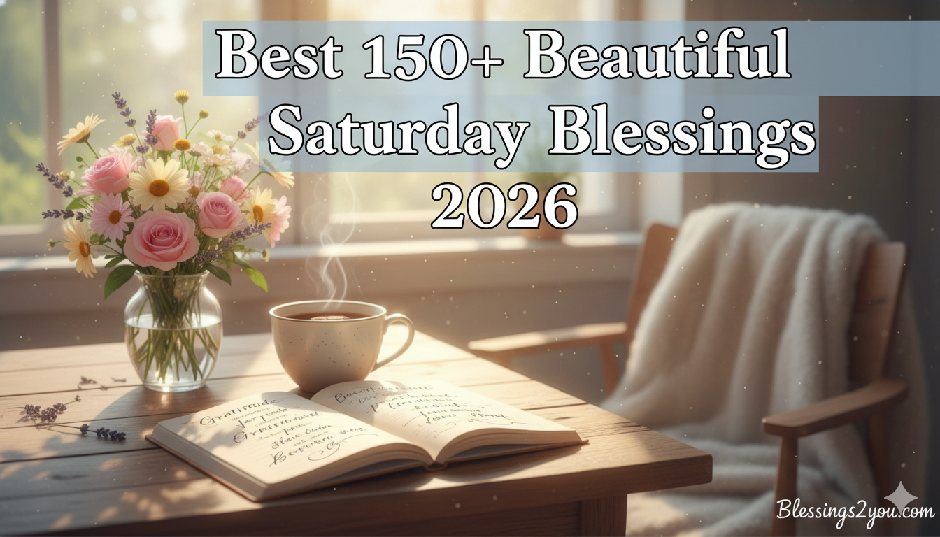 Best 150+ Beautiful Saturday Blessings to Brighten Your Weekend 2026