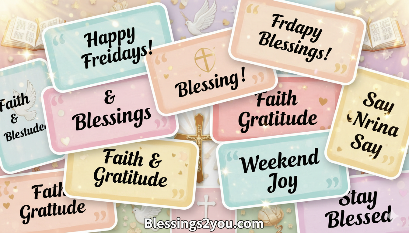 Best 950+ Friday Blessings Images – Religious & Positive 2026